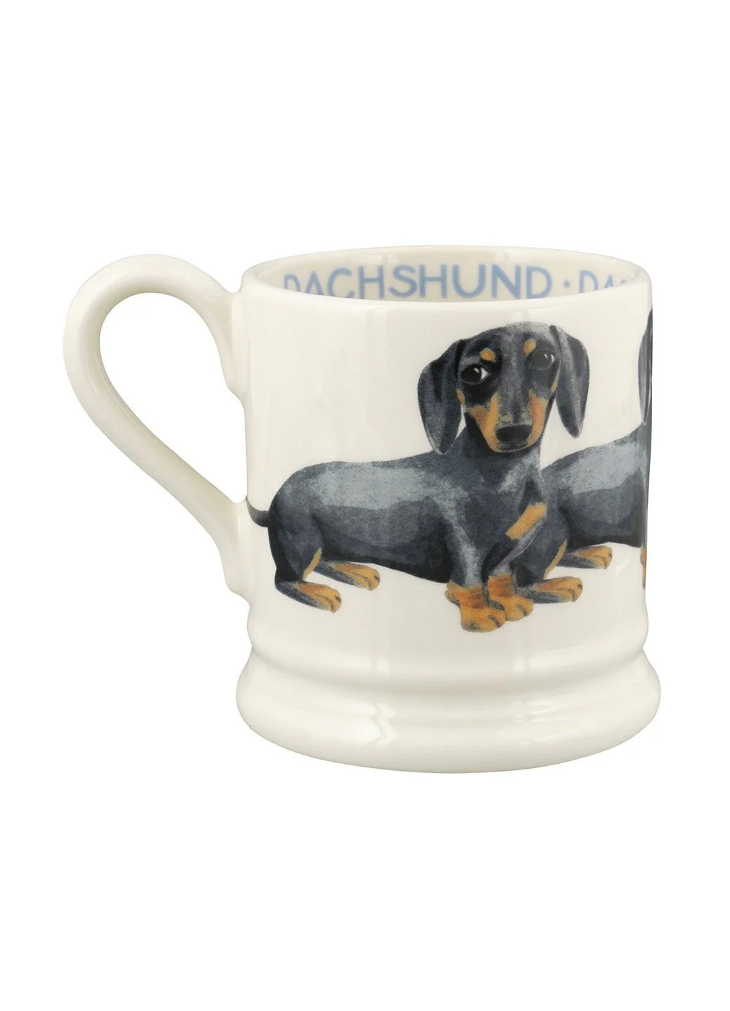 Black & Tan Dachshund 1/2 Pint Mug - Image 4