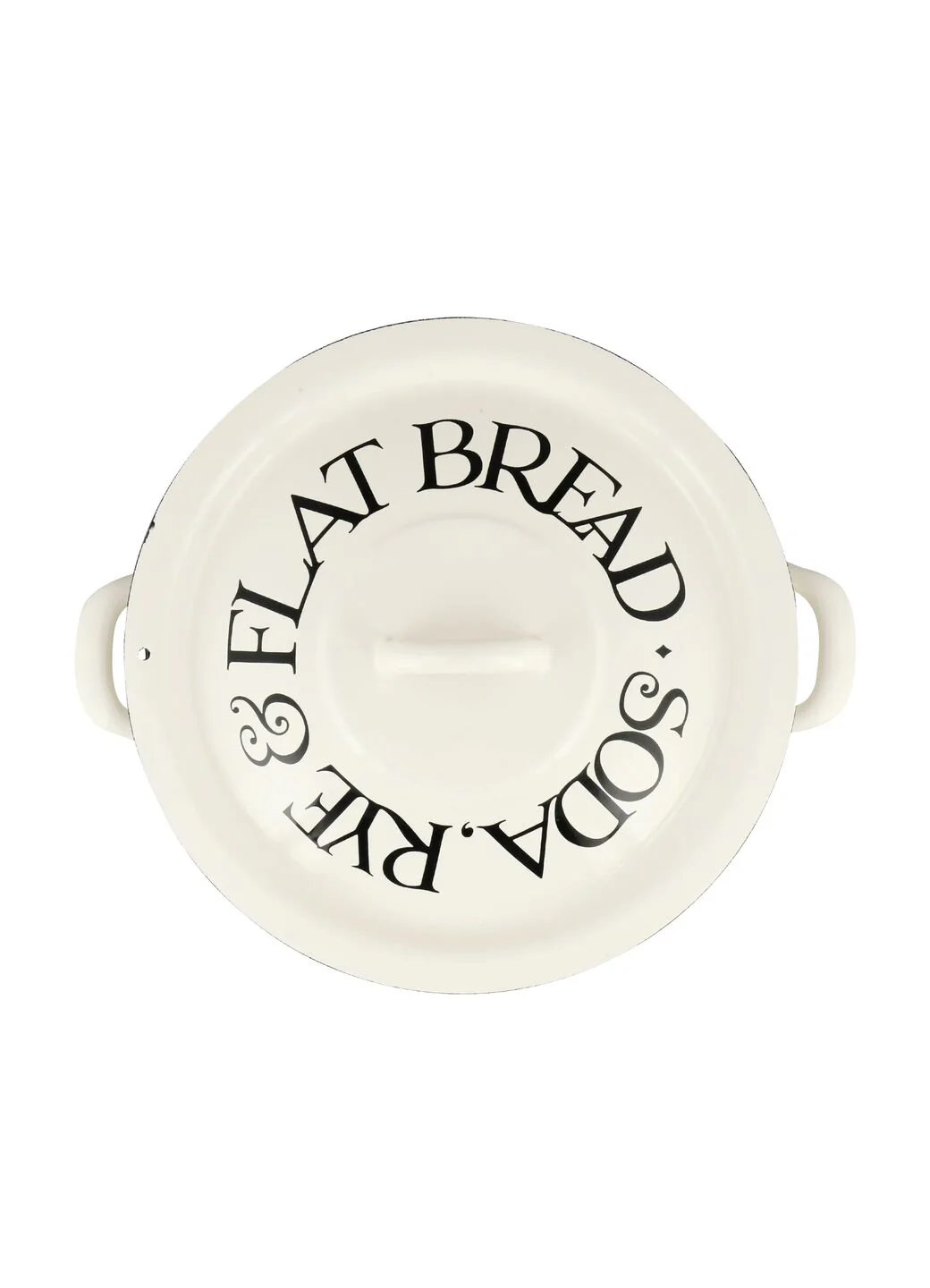 Black Toast Enamel Bread Bin - Image 4