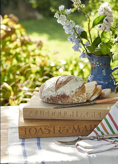 Black Toast Medium Wooden Chopping Board - Image 5