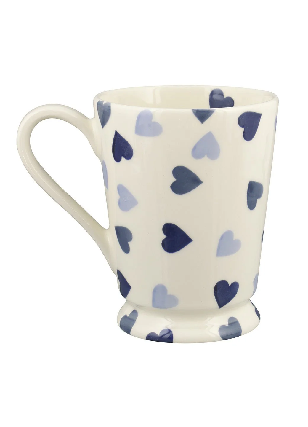 Personalised Blue Hearts Cocoa Mug - Image 3
