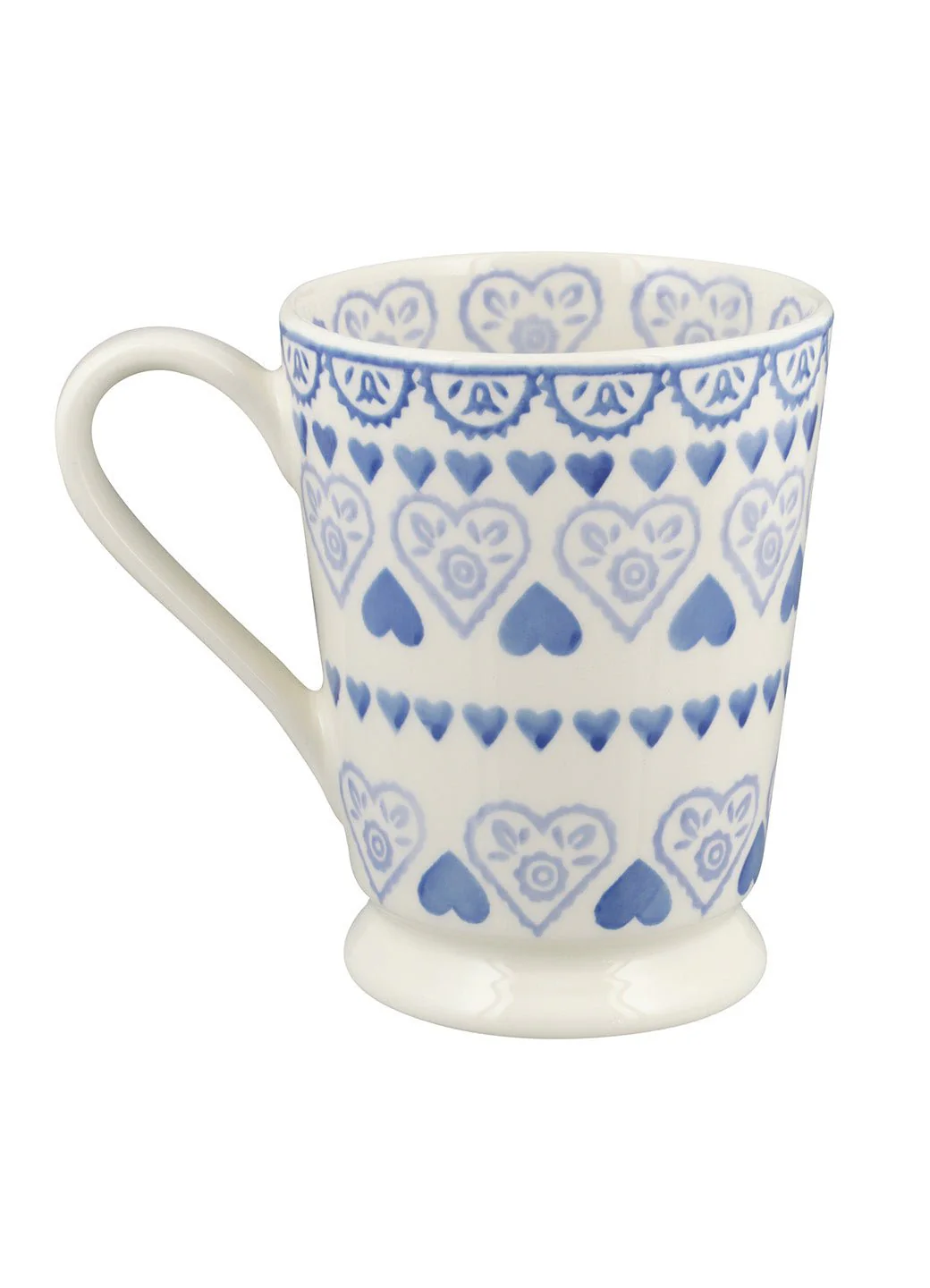 Personalised Blue Sampler Cocoa Mug - Image 3