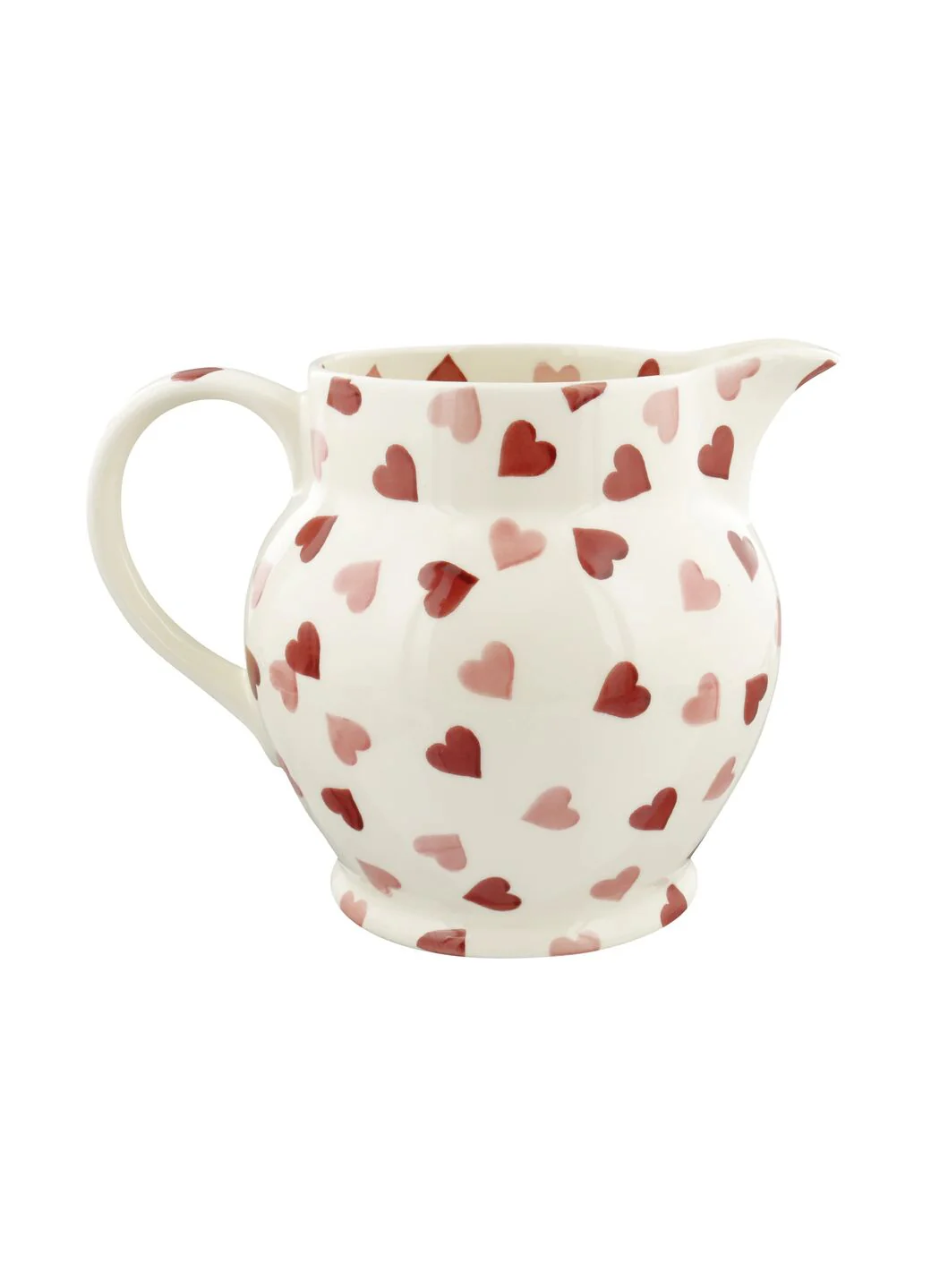 Personalised Pink Hearts 3 Pint Jug - Image 3