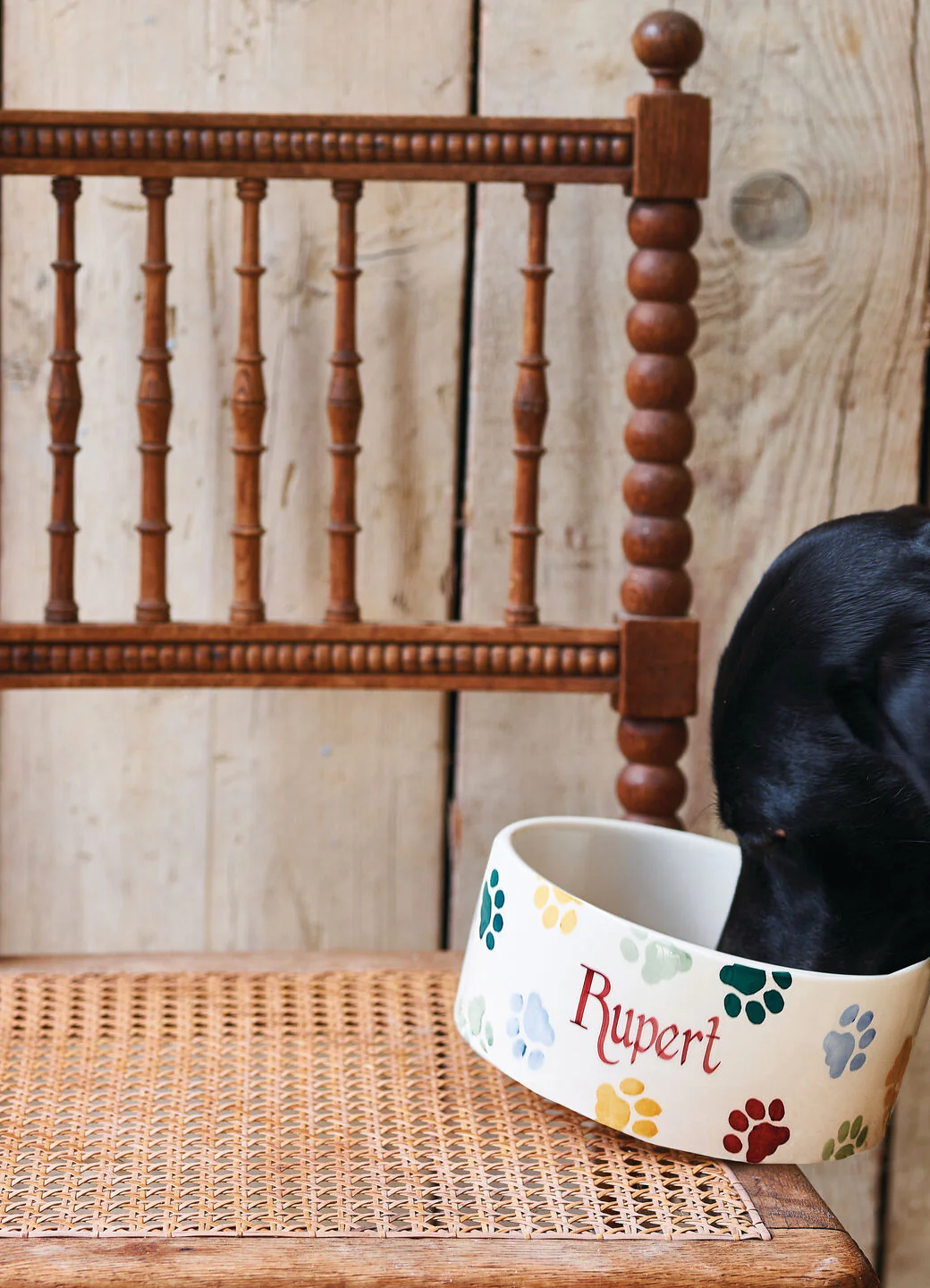 Personalised Polka Paws Large Pet Bowl - Image 5