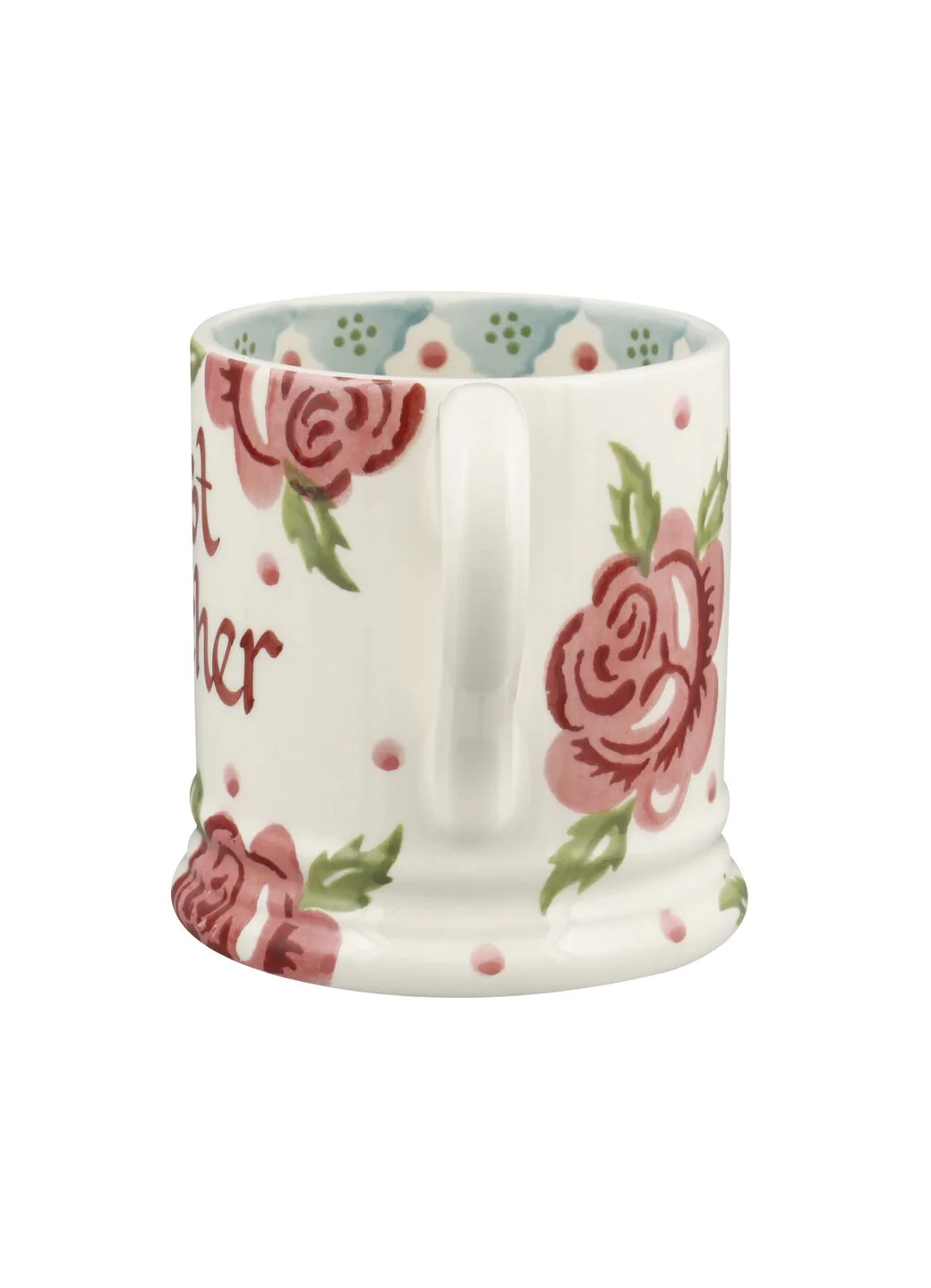 Personalised Rose & Bee 1/2 Pint Mug - Image 3