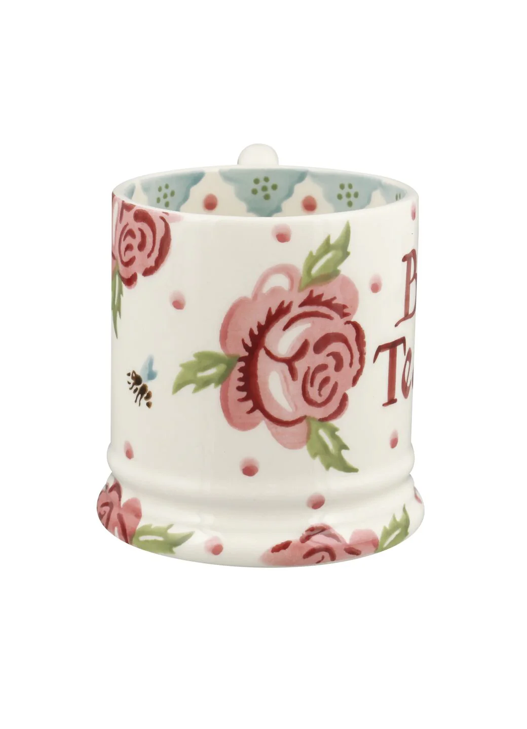 Personalised Rose & Bee 1/2 Pint Mug - Image 5