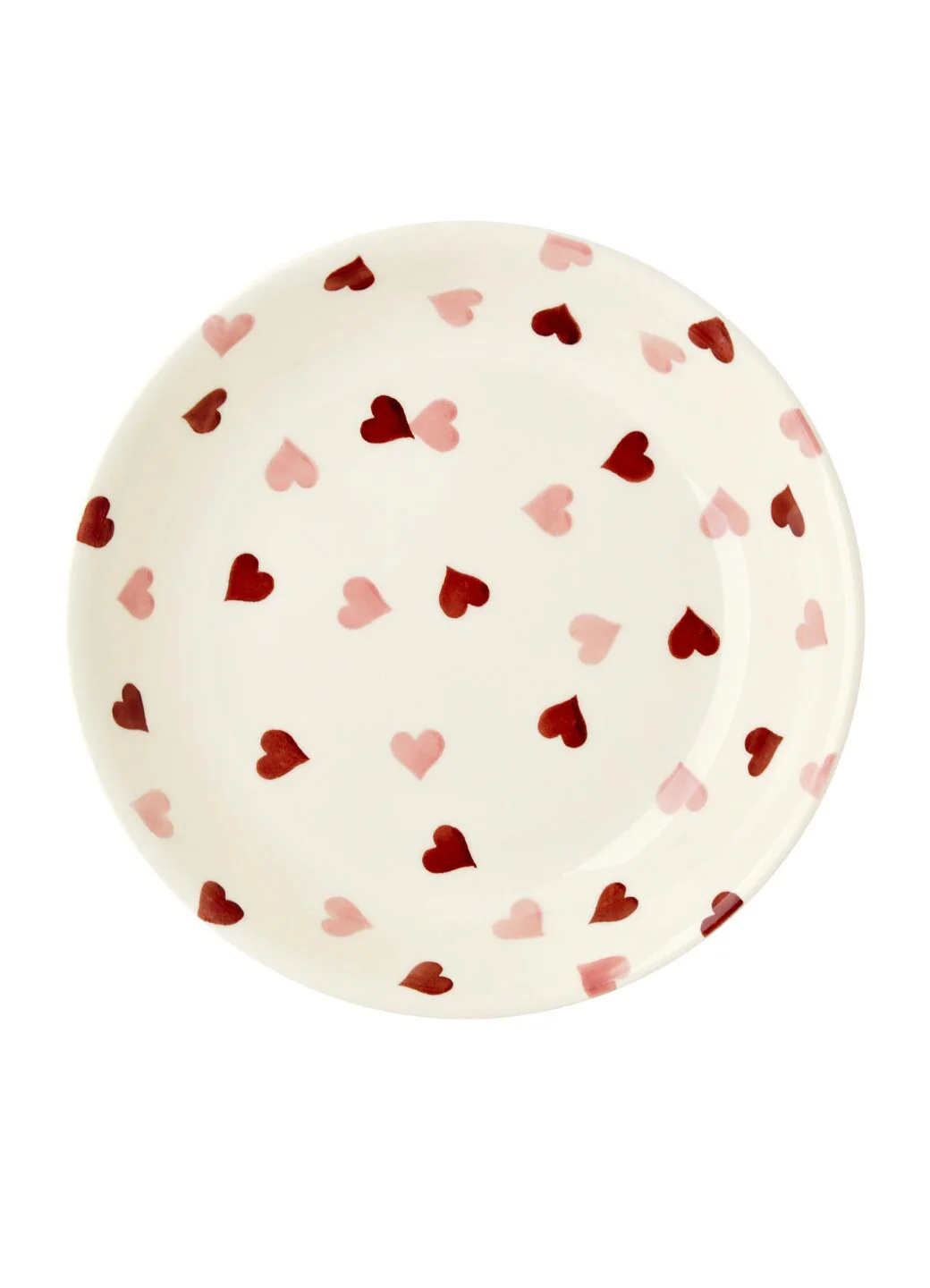 Pink Hearts Medium Pasta Bowl - Set of 4 - Image 4