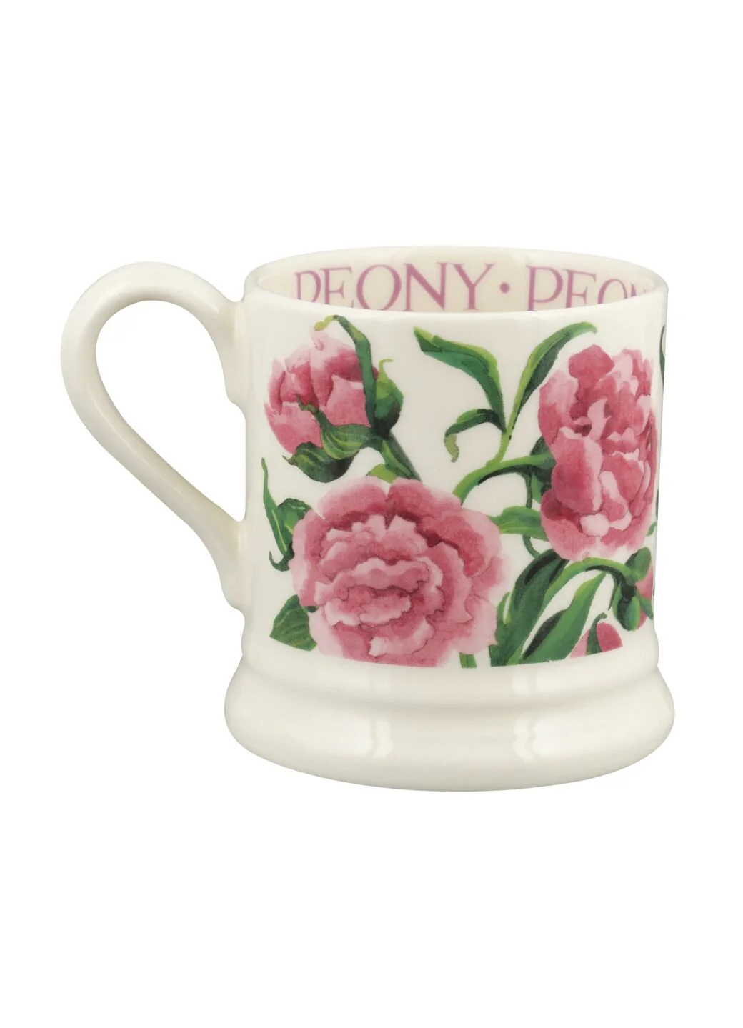 Pink Peony 1/2 Pint Mug - Image 4