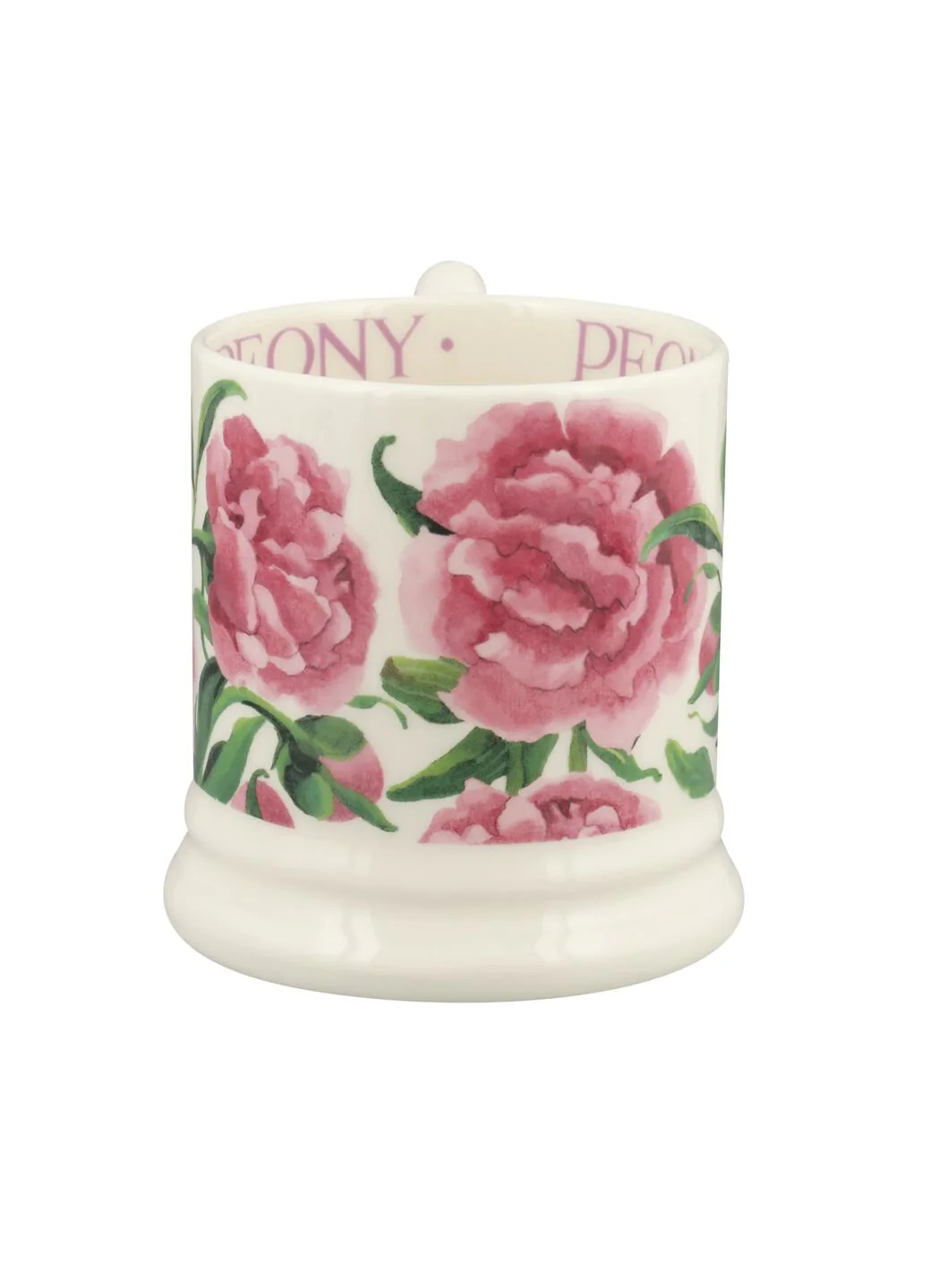 Pink Peony 1/2 Pint Mug - Image 5