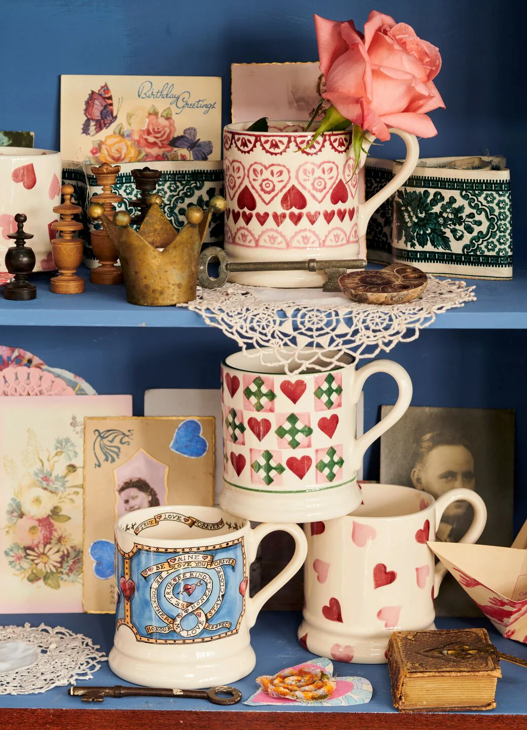 Pink Quilts 1/2 Pint Mug - Image 7