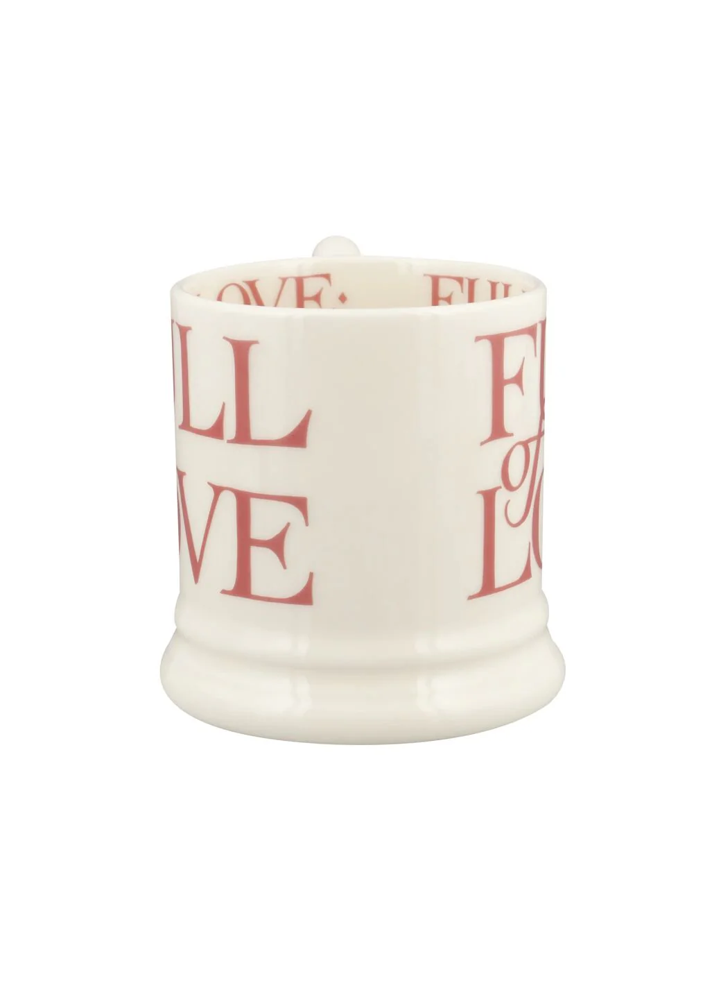Pink Toast Full Of Love 1/2 Pint Mug - Image 5