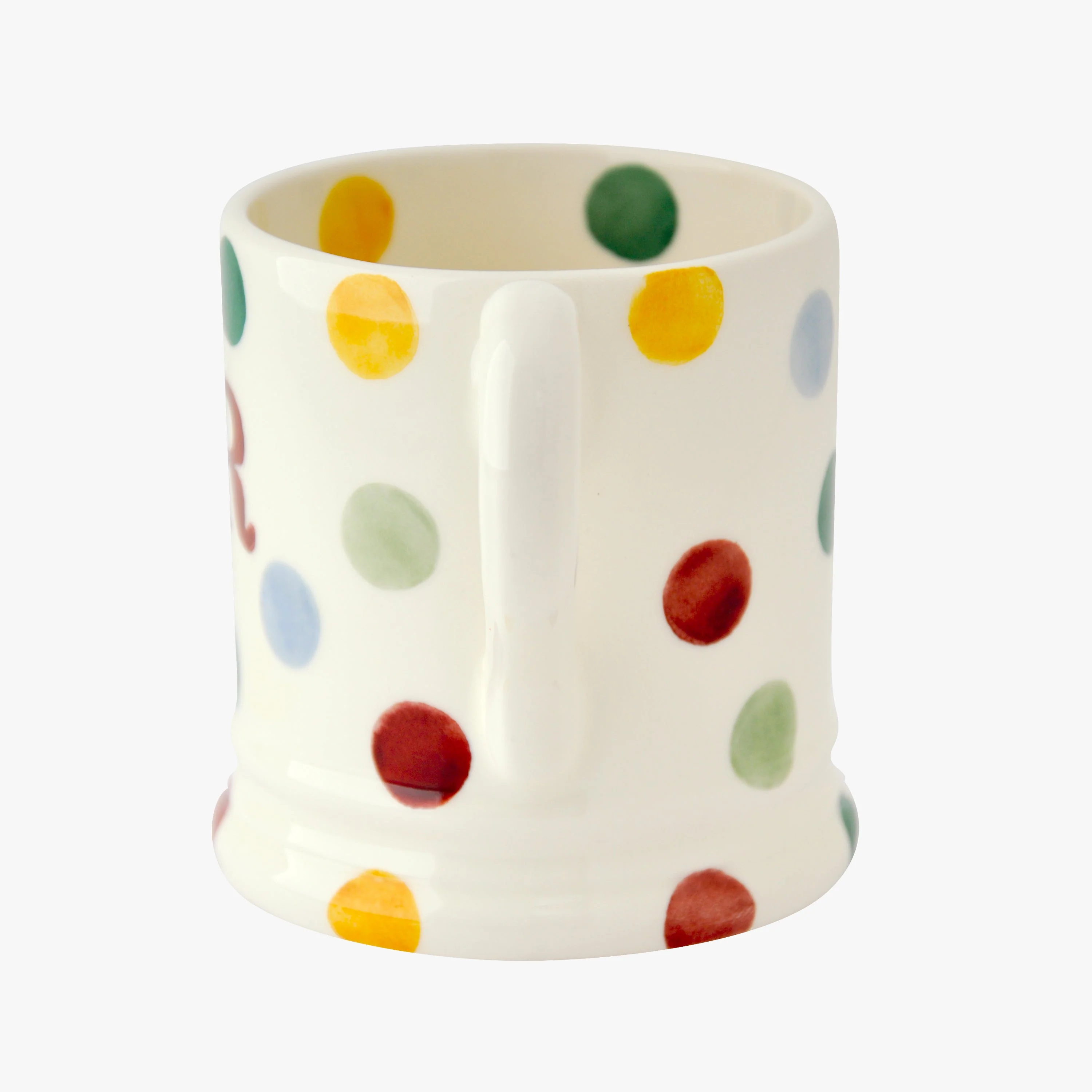 Polka Dot 'Mrs & Mrs' Set of 2 1/2 Pint Mugs Boxed - Image 4