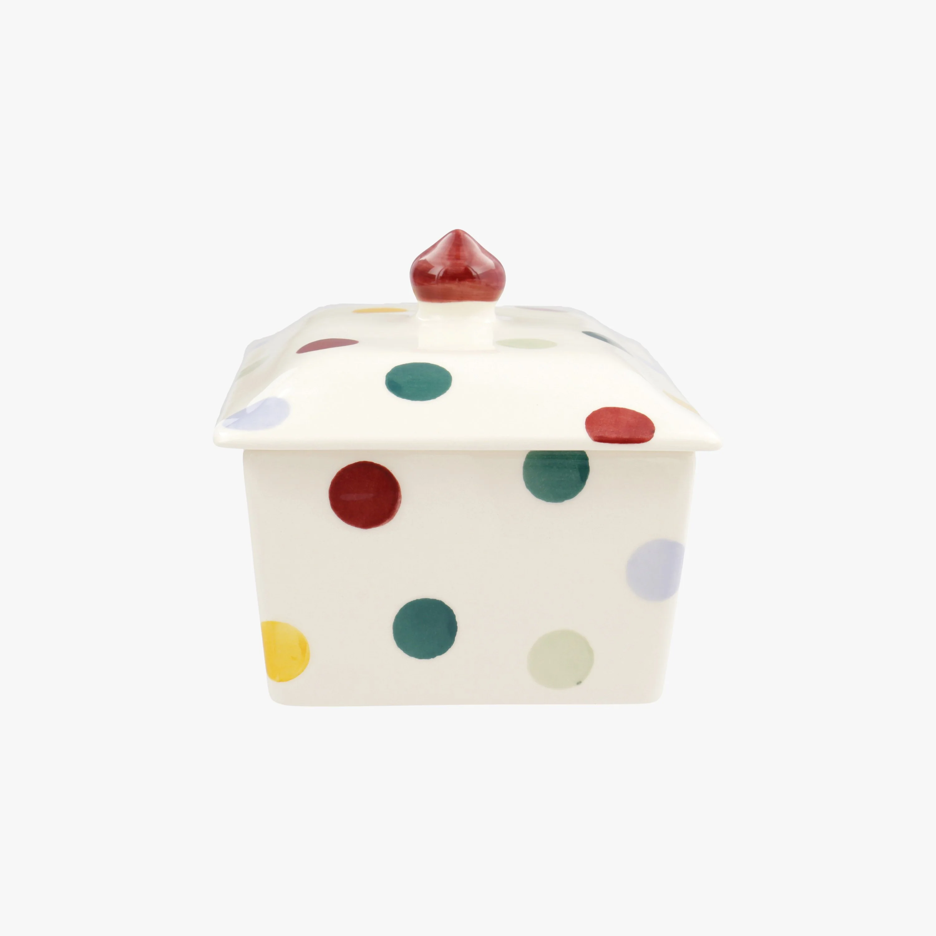 Polka Dot Small Butter Dish - Image 4
