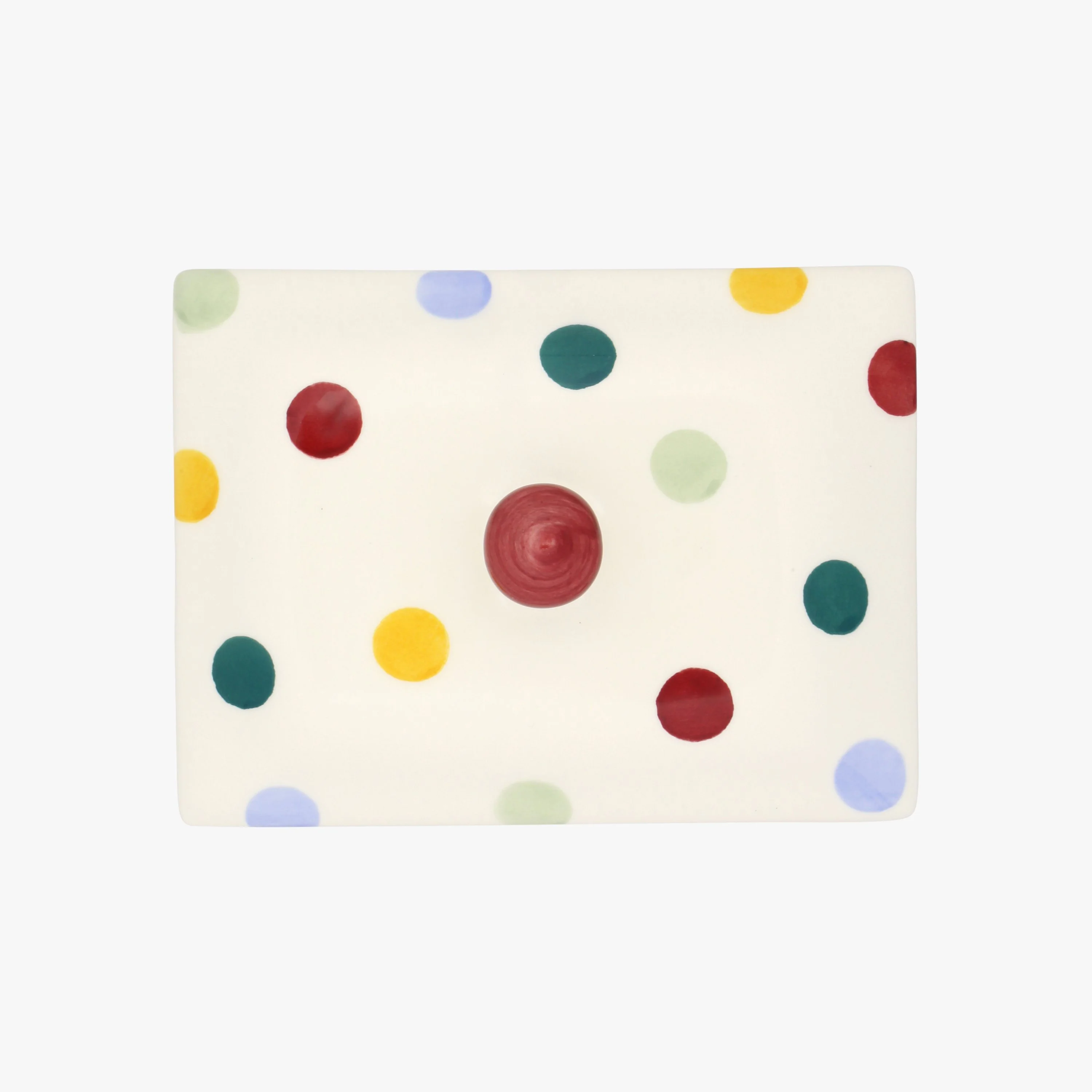 Polka Dot Small Butter Dish - Image 5