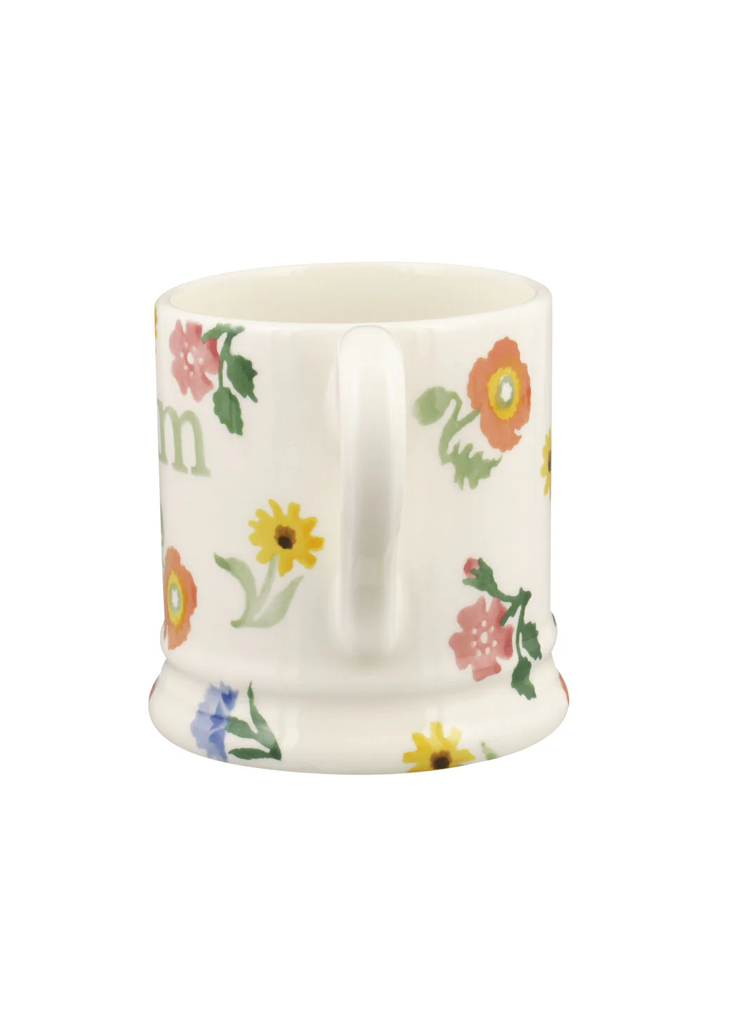 Poppies & Pinks Mum 1/2 Pint Mug - Image 3