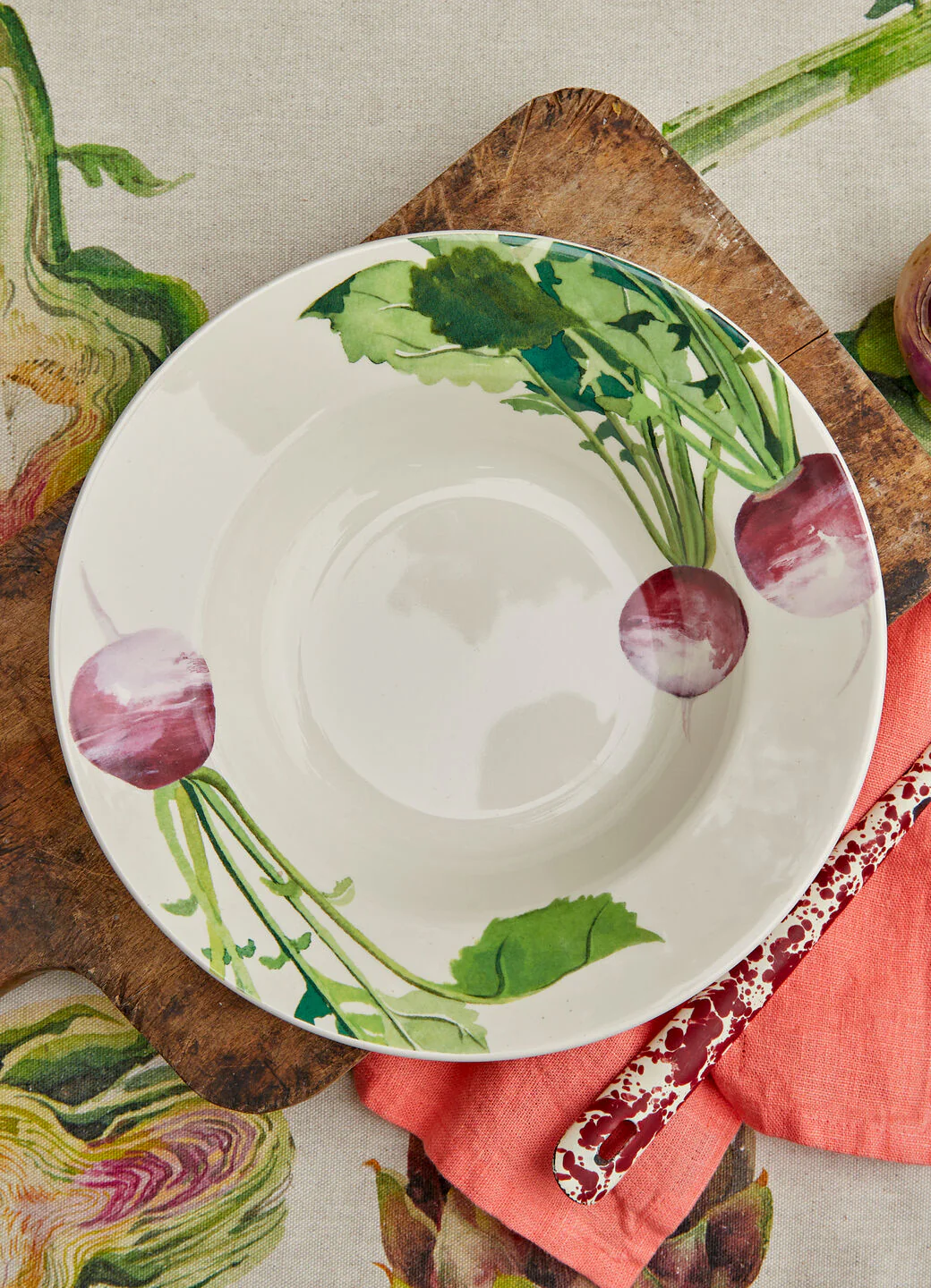 Turnip Soup Plate - Set of 4 - Image 7